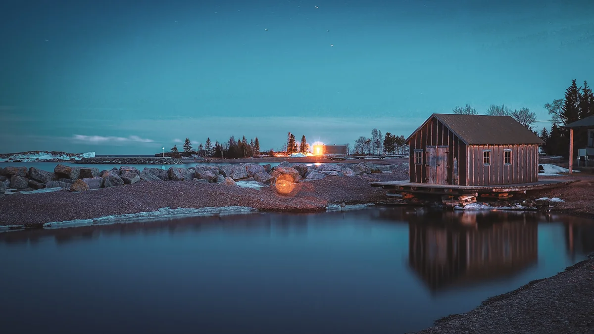 Grand Marais harbor