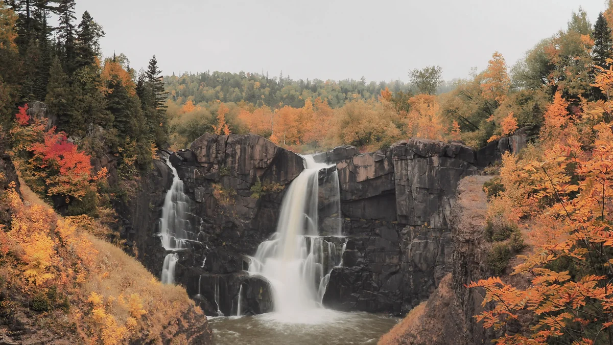 Grand Portage waterfall