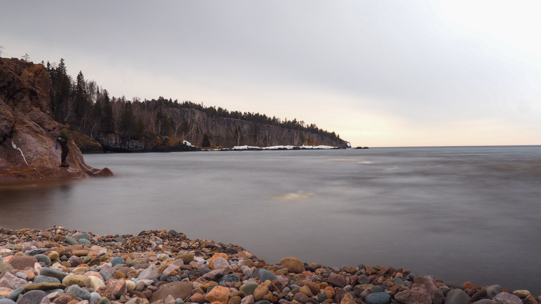 Coastal overlook view