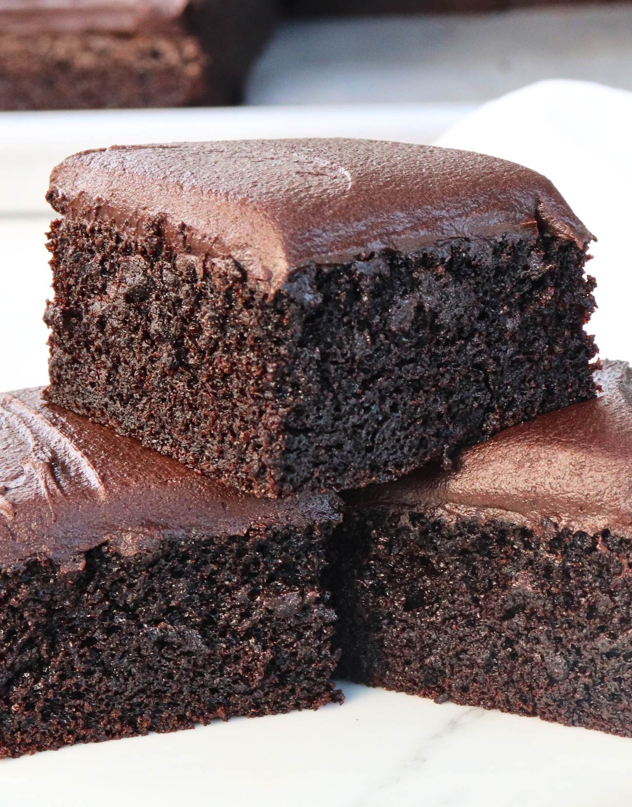 Chocolate Sheet Cake with Boiled Frosting