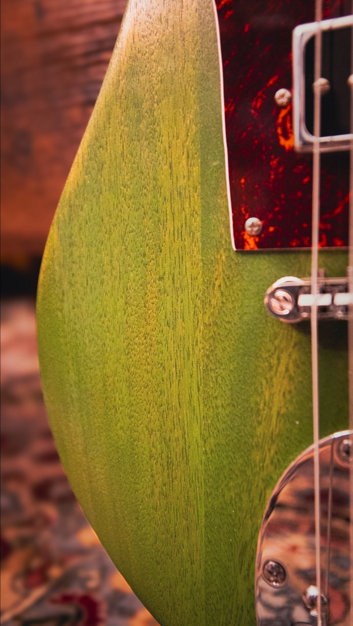 Wendigo — Meridian Green grain detail