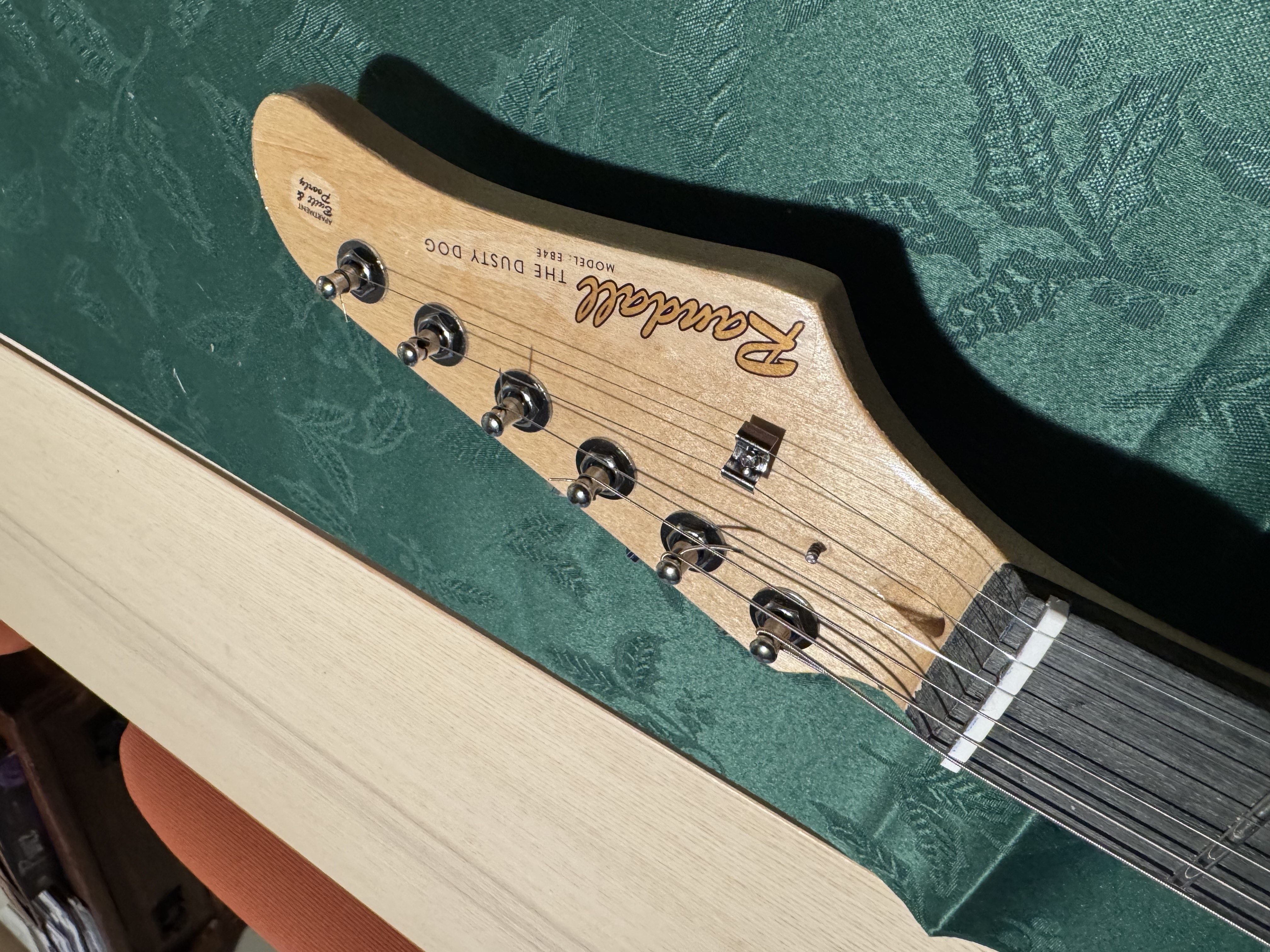 Randall Dusty Dog headstock