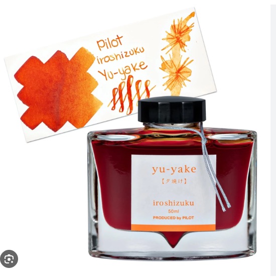 Pilot Iroshizuku Yu-yake ink