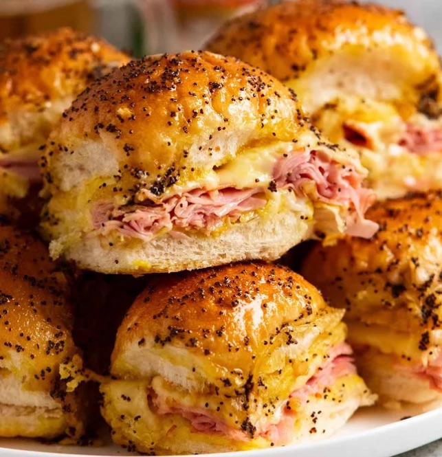 Hot Ham and Rolls