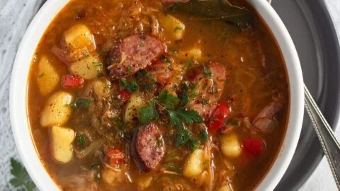 Kraut & Sausage Soup