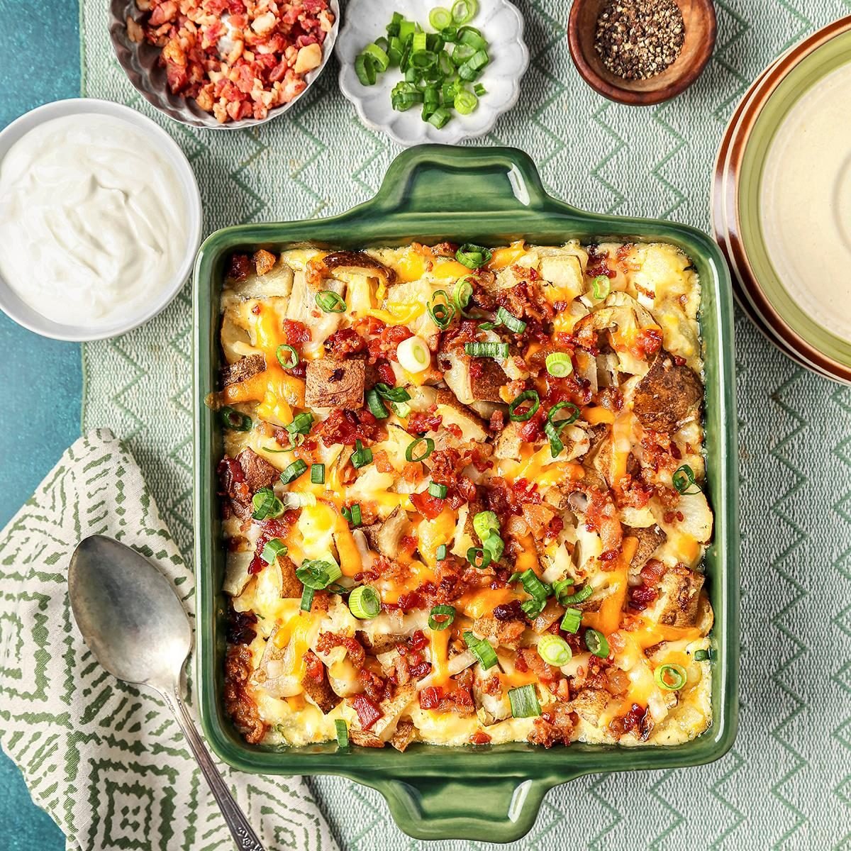 Loaded Baked Potato Hot Dish