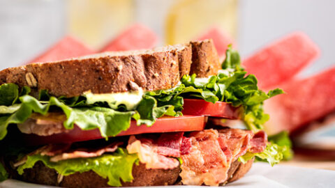 Pesto Mayo BLT (Detroit Childhood Favorite)