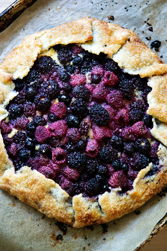 Wild Summer Berry Galette